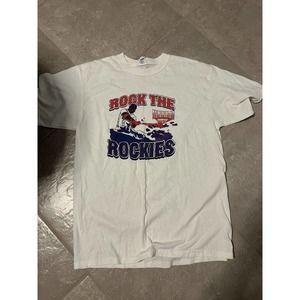 Boston Red Sox and Colorado Rockies 2007 World Series Shirt VINTAGE